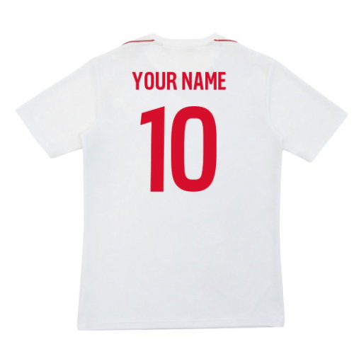 2026-2027 AS Monaco Pre Match Shirt (White) (Your Name)