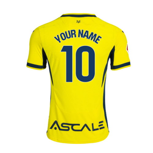 2026-2027 Villareal Home Shirt (Kids) (Your Name)