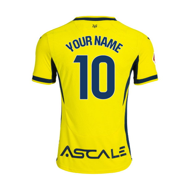 2026-2027 Villareal Home Shirt (Kids) (Your Name)