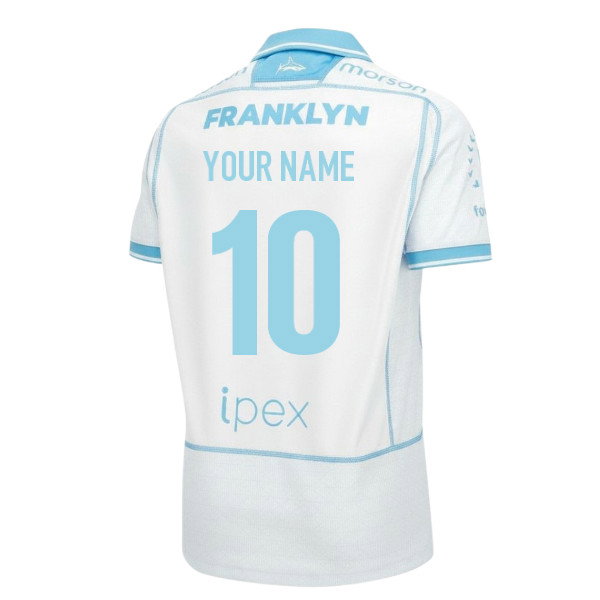 2026-2027 Sale Sharks Poly Away Shirt (Your Name)