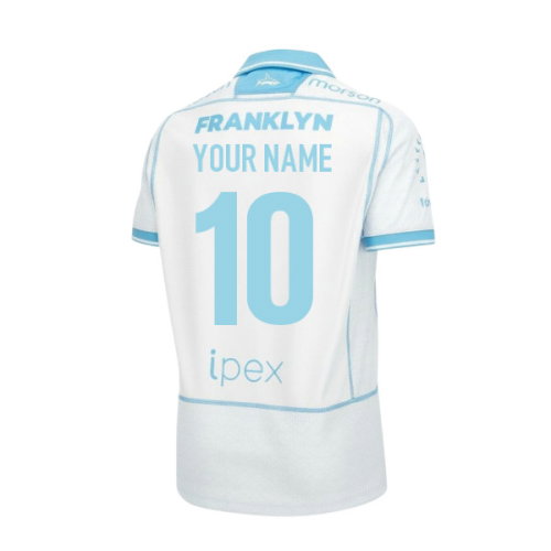 2026-2027 Sale Sharks Poly Away Rugby Shirt (Kids) (Your Name)