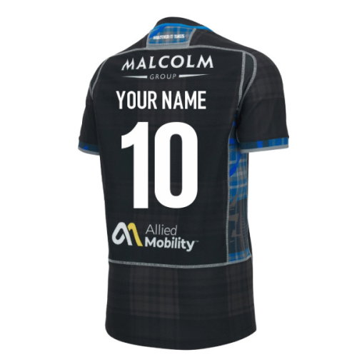 2026-2027 Glasgow Warriors Authentic Slim Fit Home Shirt (Your Name)