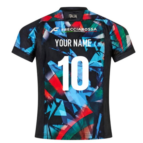 2026-2027 Italy Rugby Training Jersey (Kids) (Your Name)
