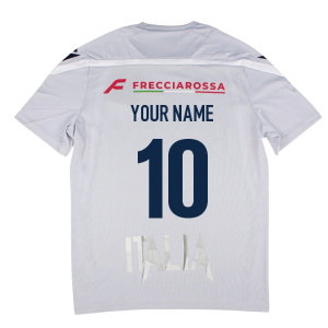 2026-2027 Italy Rugby Staff Training Shirt (Grey)