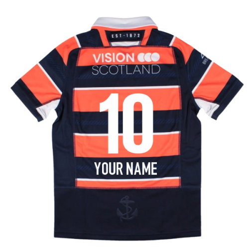 2026-2027 Edinburgh Rugby Euro Shirt (Kids) (Your Name)