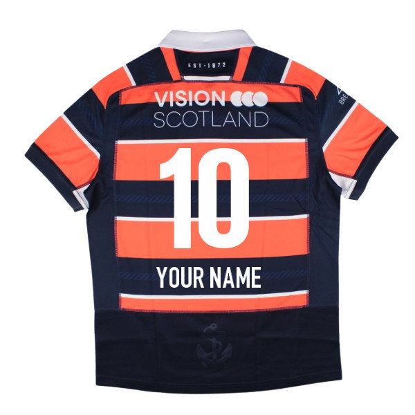 2026-2027 Edinburgh Rugby Euro Shirt (Your Name)