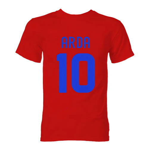 Arda Turan Atletico Madrid Hero T-Shirt (Red)