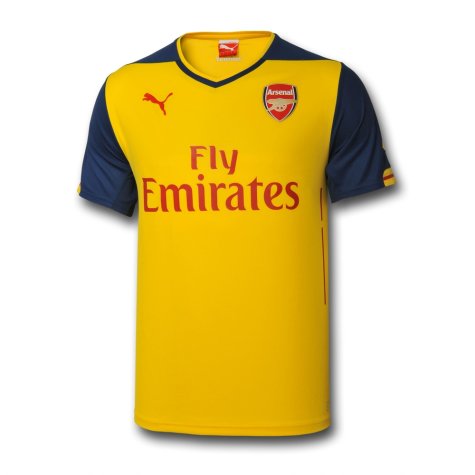 2014-2015 Arsenal Puma Away Football Shirt