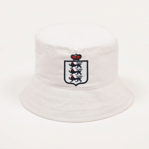 England White Bucket Hat