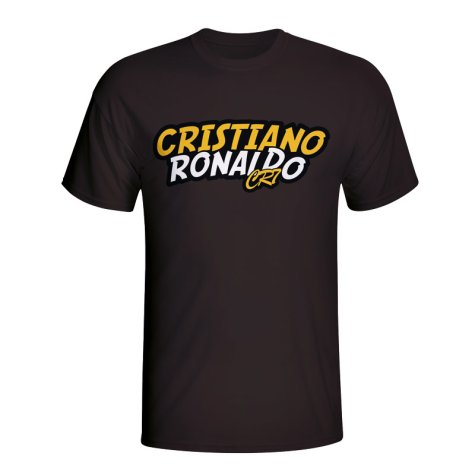 Cristiano Ronaldo Comic Book T-shirt (black)