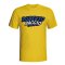 Roberto Baggio Comic Book T-shirt (yellow) - Kids