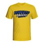 Roberto Baggio Comic Book T-shirt (yellow) - Kids