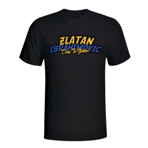 Zlatan Ibrahimovic Comic Book T-shirt (black) - Kids