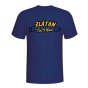 Zlatan Ibrahimovic Comic Book T-shirt (navy)