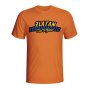 Zlatan Ibrahimovic Comic Book T-shirt (orange)