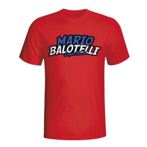Mario Balotelli Comic Book T-shirt (red) - Kids