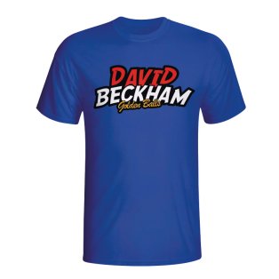 David Beckham Comic Book T-shirt (blue) - Kids