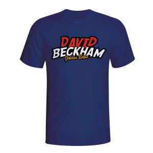 David Beckham Comic Book T-shirt (navy)