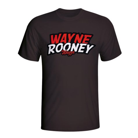 Wayne Rooney Comic Book T-shirt (black)