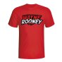 Wayne Rooney Comic Book T-shirt (red) - Kids