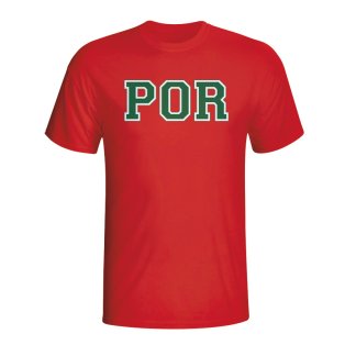 Portugal Country Iso T-shirt (red) - Kids