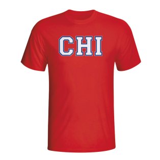 Chile Country Iso T-shirt (red) - Kids