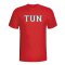 Tunisia Country Iso T-shirt (red) - Kids