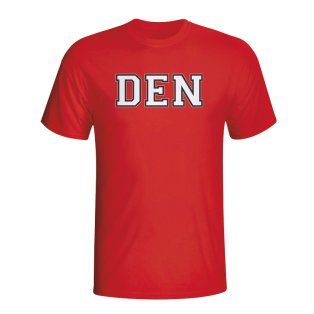 Denmark Country Iso T-shirt (red)