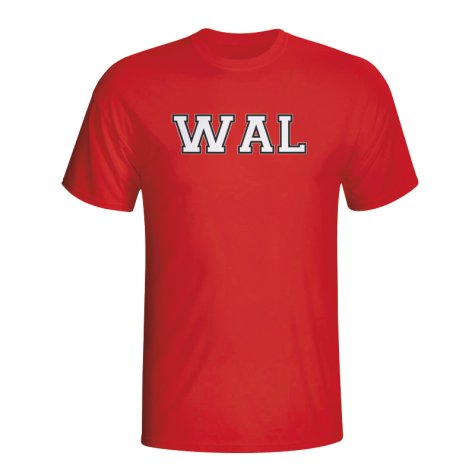 Wales Country Iso T-shirt (red) - Kids