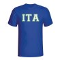 Italy Country Iso T-shirt (blue) - Kids