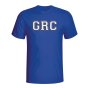 Greece Country Iso T-shirt (blue) - Kids