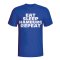 Eat Sleep Hamburg Repeat T-shirt (blue)