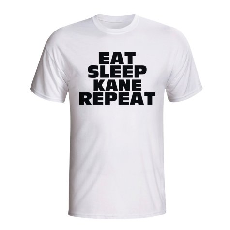 Eat Sleep Kane Repeat T-shirt (white)