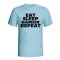 Eat Sleep Hamsik Repeat T-shirt (sky Blue)