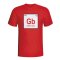 Gareth Bale Wales Periodic Table T-shirt (red) - Kids