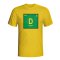 Dunga Brazil Periodic Table T-shirt (yellow) - Kids