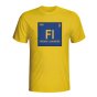 Freddie Ljungberg Sweden Periodic Table T-shirt (yellow)