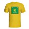 Ronaldinho Brazil Periodic Table T-shirt (yellow)