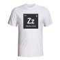 Zinedine Zidane Real Madrid Periodic Table T-shirt (white) - Kids