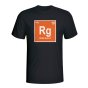 Ruud Gullit Holland Periodic Table T-shirt (black) - Kids