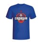 Croatia Country Logo T-shirt (blue)