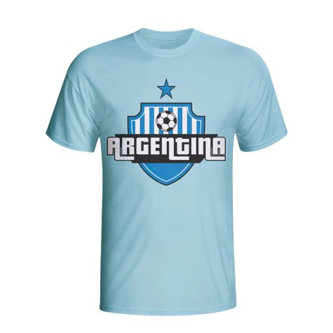 Argentina Country Logo T-shirt (sky Blue)