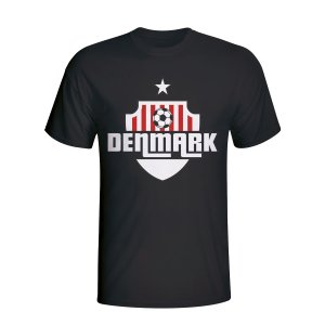 Denmark Country Logo T-shirt (black)