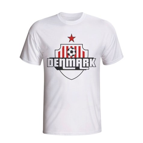 Denmark Country Logo T-shirt (white)