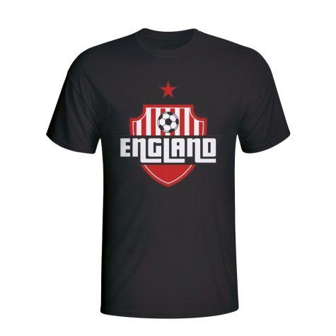 England Country Logo T-shirt (black) - Kids