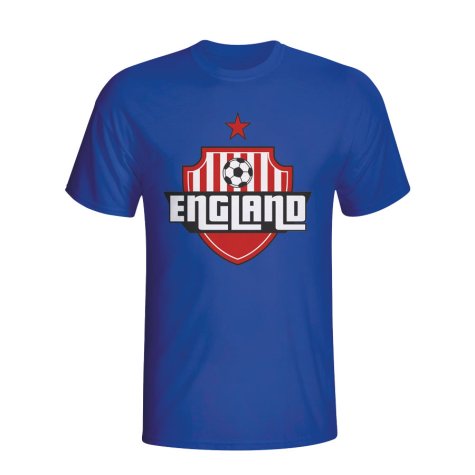 England Country Logo T-shirt (blue)