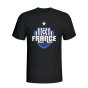 France Country Logo T-shirt (black)