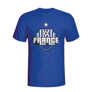 France Country Logo T-shirt (blue) - Kids