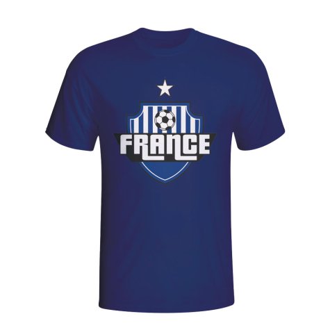 France Country Logo T-shirt (navy) - Kids