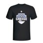 Greece Country Logo T-shirt (black)